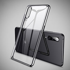 Custodia Silicone Trasparente Ultra Sottile Cover Morbida H05 per Xiaomi Mi 9 Lite Nero