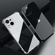 Custodia Silicone Trasparente Ultra Sottile Cover Morbida H06 per Apple iPhone 13 Chiaro