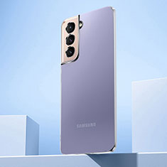 Custodia Silicone Trasparente Ultra Sottile Cover Morbida H07 per Samsung Galaxy S21 FE 5G Chiaro