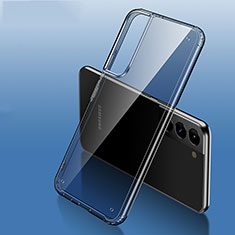 Custodia Silicone Trasparente Ultra Sottile Cover Morbida H10 per Samsung Galaxy S21 5G Grigio