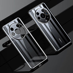 Custodia Silicone Trasparente Ultra Sottile Cover Morbida LD1 per Huawei Honor Magic3 Pro+ Plus 5G Nero