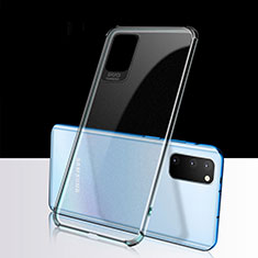 Custodia Silicone Trasparente Ultra Sottile Cover Morbida S02 per Samsung Galaxy S20 Chiaro