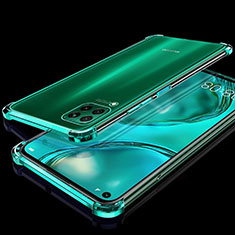 Custodia Silicone Trasparente Ultra Sottile Cover Morbida S04 per Huawei Nova 7i Verde