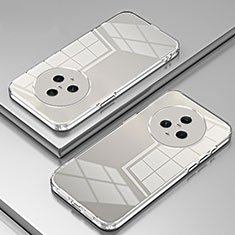 Custodia Silicone Trasparente Ultra Sottile Cover Morbida SY1 per Huawei Honor Magic5 5G Chiaro