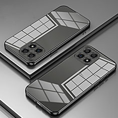 Custodia Silicone Trasparente Ultra Sottile Cover Morbida SY1 per Huawei Honor X30i Nero
