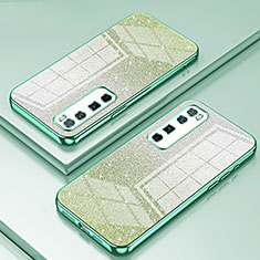 Custodia Silicone Trasparente Ultra Sottile Cover Morbida SY1 per Huawei Nova 7 Pro 5G Verde
