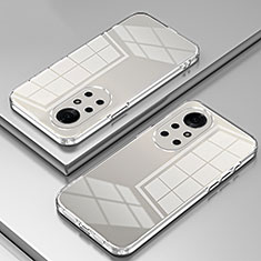 Custodia Silicone Trasparente Ultra Sottile Cover Morbida SY1 per Huawei Nova 8 Pro 5G Chiaro