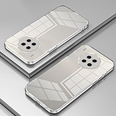 Custodia Silicone Trasparente Ultra Sottile Cover Morbida SY1 per Huawei Nova 8i Chiaro