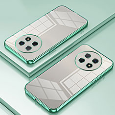 Custodia Silicone Trasparente Ultra Sottile Cover Morbida SY1 per Huawei Nova Y91 Verde