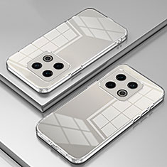 Custodia Silicone Trasparente Ultra Sottile Cover Morbida SY1 per OnePlus 10 Pro 5G Chiaro