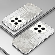 Custodia Silicone Trasparente Ultra Sottile Cover Morbida SY1 per OnePlus 12 5G Chiaro