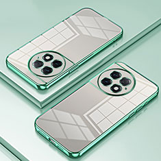Custodia Silicone Trasparente Ultra Sottile Cover Morbida SY1 per OnePlus Ace 2 Pro 5G Verde