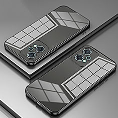 Custodia Silicone Trasparente Ultra Sottile Cover Morbida SY1 per OnePlus Nord CE 2 Lite 5G Nero