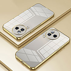 Custodia Silicone Trasparente Ultra Sottile Cover Morbida SY1 per Xiaomi Civi 3 5G Oro