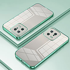 Custodia Silicone Trasparente Ultra Sottile Cover Morbida SY1 per Xiaomi Mi 13 5G Verde