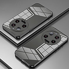 Custodia Silicone Trasparente Ultra Sottile Cover Morbida SY1 per Xiaomi Mi 13 Ultra 5G Nero