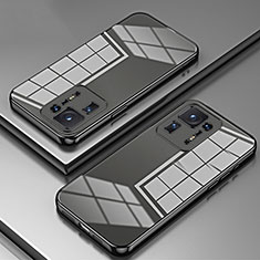 Custodia Silicone Trasparente Ultra Sottile Cover Morbida SY1 per Xiaomi Mi Mix 4 5G Nero
