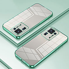 Custodia Silicone Trasparente Ultra Sottile Cover Morbida SY1 per Xiaomi Mi Mix 4 5G Verde