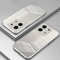 Custodia Silicone Trasparente Ultra Sottile Cover Morbida SY1 per Xiaomi Redmi Note 13 5G Chiaro
