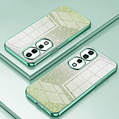 Custodia Silicone Trasparente Ultra Sottile Cover Morbida SY2 per Huawei Honor 70 Pro 5G Verde