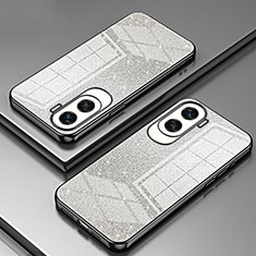 Custodia Silicone Trasparente Ultra Sottile Cover Morbida SY2 per Huawei Honor 90 Lite 5G Nero