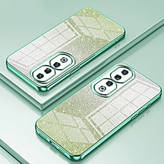 Custodia Silicone Trasparente Ultra Sottile Cover Morbida SY2 per Huawei Honor 90 Pro 5G Verde