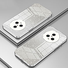 Custodia Silicone Trasparente Ultra Sottile Cover Morbida SY2 per Huawei Honor Magic5 5G Chiaro