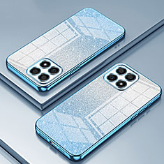 Custodia Silicone Trasparente Ultra Sottile Cover Morbida SY2 per Huawei Honor X30i Blu