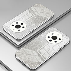 Custodia Silicone Trasparente Ultra Sottile Cover Morbida SY2 per Huawei Mate 40 Pro+ Plus Chiaro