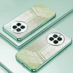 Custodia Silicone Trasparente Ultra Sottile Cover Morbida SY2 per Huawei Mate 50 Verde