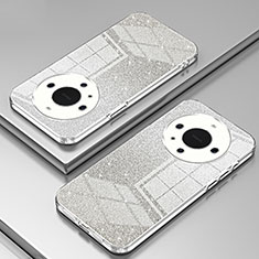 Custodia Silicone Trasparente Ultra Sottile Cover Morbida SY2 per Huawei Mate 60 Pro+ Plus Chiaro