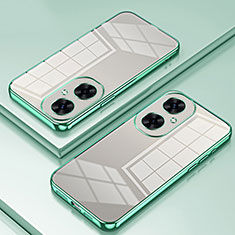 Custodia Silicone Trasparente Ultra Sottile Cover Morbida SY2 per Huawei Nova 11i Verde