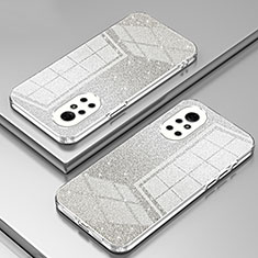Custodia Silicone Trasparente Ultra Sottile Cover Morbida SY2 per Huawei Nova 8 5G Chiaro