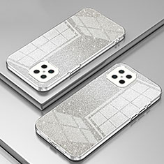Custodia Silicone Trasparente Ultra Sottile Cover Morbida SY2 per Huawei Nova 8 SE 4G Chiaro