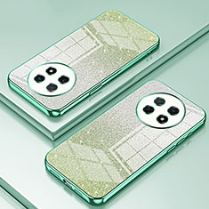 Custodia Silicone Trasparente Ultra Sottile Cover Morbida SY2 per Huawei Nova Y91 Verde