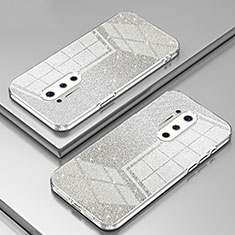 Custodia Silicone Trasparente Ultra Sottile Cover Morbida SY2 per OnePlus 8 Pro Chiaro