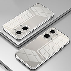 Custodia Silicone Trasparente Ultra Sottile Cover Morbida SY2 per OnePlus Ace 2V 5G Chiaro