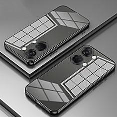 Custodia Silicone Trasparente Ultra Sottile Cover Morbida SY2 per OnePlus Ace 2V 5G Nero