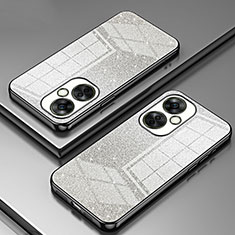Custodia Silicone Trasparente Ultra Sottile Cover Morbida SY2 per OnePlus Nord CE 3 Lite 5G Nero