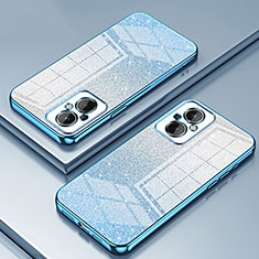 Custodia Silicone Trasparente Ultra Sottile Cover Morbida SY2 per OnePlus Nord N20 5G Blu