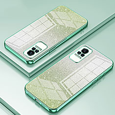 Custodia Silicone Trasparente Ultra Sottile Cover Morbida SY2 per Xiaomi Civi 5G Verde