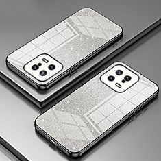 Custodia Silicone Trasparente Ultra Sottile Cover Morbida SY2 per Xiaomi Mi 13 5G Nero