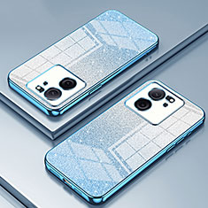 Custodia Silicone Trasparente Ultra Sottile Cover Morbida SY2 per Xiaomi Mi 13T 5G Blu