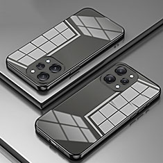 Custodia Silicone Trasparente Ultra Sottile Cover Morbida SY2 per Xiaomi Redmi 12 4G Nero