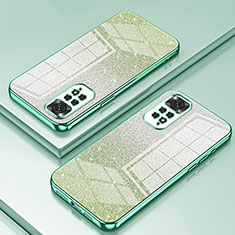 Custodia Silicone Trasparente Ultra Sottile Cover Morbida SY2 per Xiaomi Redmi Note 11 4G (2022) Verde