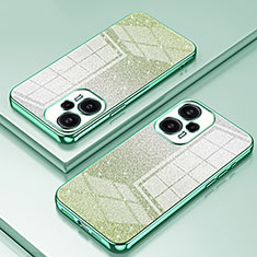 Custodia Silicone Trasparente Ultra Sottile Cover Morbida SY2 per Xiaomi Redmi Note 12 Turbo 5G Verde