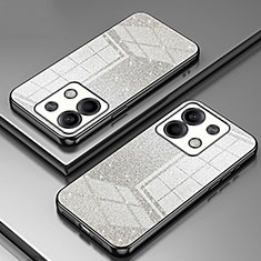 Custodia Silicone Trasparente Ultra Sottile Cover Morbida SY2 per Xiaomi Redmi Note 13 5G Nero