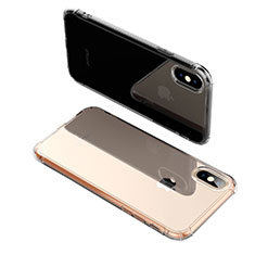 Custodia Silicone Trasparente Ultra Sottile Morbida C17 per Apple iPhone Xs Max Chiaro