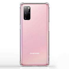 Custodia Silicone Trasparente Ultra Sottile Morbida K02 per Samsung Galaxy S20 Plus Chiaro