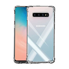 Custodia Silicone Trasparente Ultra Sottile Morbida K03 per Samsung Galaxy S10 Chiaro